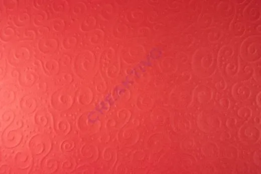 Bastelkarton Milano gepr�gt 50x70cm rubinrot