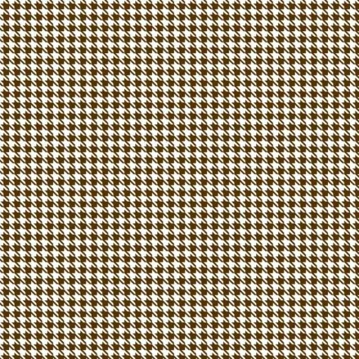 Serie Lush Brown - Brown Houndstooth (Restbestand)
