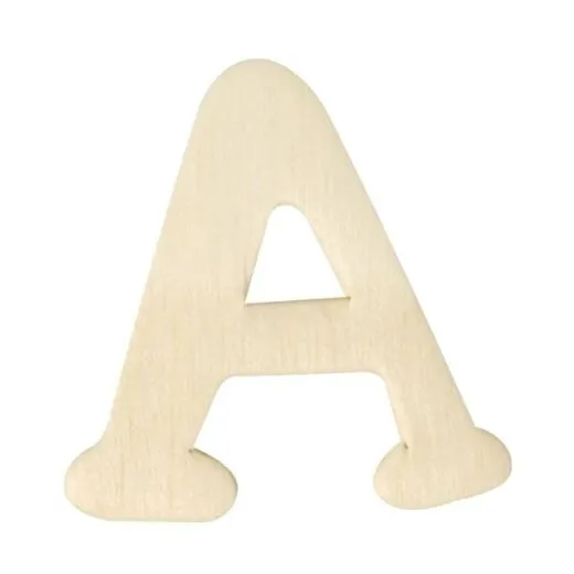 Holz-Buchstabe 4cm A