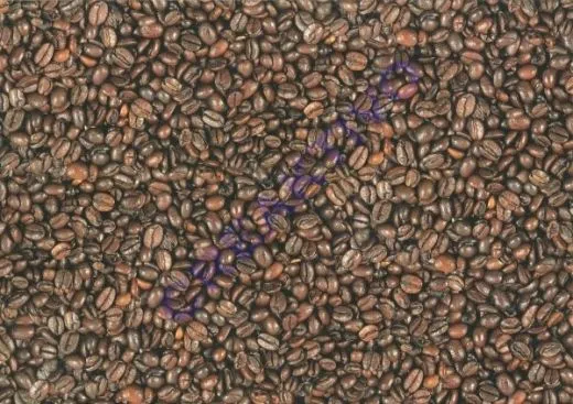 Motiv-Fotokarton 300g/qm 49,5x68cm Kaffeebohnen