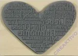 Rayher Stempel Herz - Liebe, Gl�ck, Harmonie