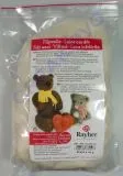 Reine Schurwolle Kammzug Beutel 50g wei� / natur