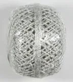 Kordel 0,8mm 20m silber