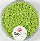 Rocailles 2 mm � opak gel�stert hellgr�n