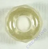 Magic Flair Glas Gro�loch Schliffp. 13mm Dose 5 St. vanille