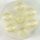 Magic Flair Glas Gro�loch transp. 12mm Dose 7 St. vanille