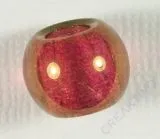 Magic Flair Glas Gro�loch transp. 12mm Dose 7 St. klassikrot