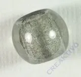 Magic Flair Glas Gro�loch transp. 12mm Dose 7 St. anthrazit
