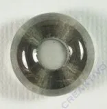 Magic Flair Glas Gro�loch transp. 16mm Dose 3 St. anthrazit