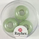 Magic Flair Glas Gro�loch opak 16mm Dose 3 St. mintgr�n