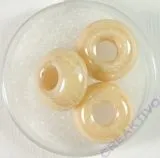 Magic Flair Glas Gro�loch opak 16mm Dose 3 St. hell topaz