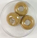 Magic Flair Glas Gro�loch opak 16mm Dose 3 St. karamell