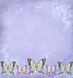 Premium Glitter Scrapbook paper Schmetterlinge 73