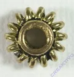 Metallperle altmessing Zwischenteil