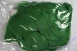 Reine Schurwolle Kammzug Beutel 50g gr�n