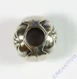 Pracht Metall-Perle Rose altplatin