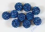 Shamballa Bead 10mm royalblau (Restbestand)