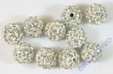 Shamballa Bead 10mm kristall (Restbestand)