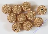 Shamballa Bead 12mm pfirsich (Restbestand)