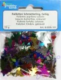 Pailletten-Streuteile Schmetterlinge 20g