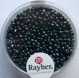 Rocailles 2 mm � mit Silbereinzug blutstein