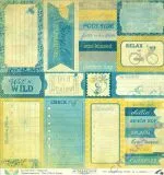 Scrapbooking Papier Summer Enhancements (Restbestand)