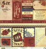 Scrapbooking Papier Autumn Enhancements (Restbestand)