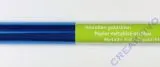 Alufolie gold/blau