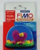 Fimo Schneekugel