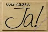 Knorr Stempel wir sagen ja