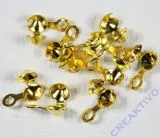Rayher Quetschkalotten 4mm gold