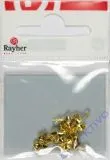 Rayher Quetschkalotten 4mm gold