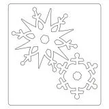 Sizzix Bigz Die - Snowflakes #3