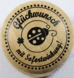 Butterer Stempel - Gl�ckwunsch mit... (Restbestand)