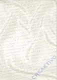 Bastelkarton Starlight Hochzeit - Handschrift wei�/silber (Restbestand)