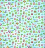 Premium Glitter Scrapbook paper Eulen 126