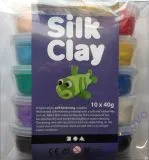 Silk Clay Modelliermasse 10x40g Basic 1