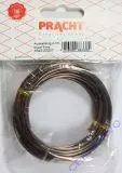 Pracht Aludraht 2mm Role 5m braun