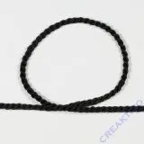Dekokordel 2mm Meterware schwarz
