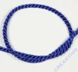 Dekokordel 4mm Meterware blau