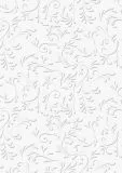 Bastelkarton Roma gepr�gt 50x70cm wei�