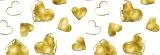 Designkarton Gold - Herzen
