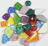 Soft Glas-Mosaiksteine Mischung bunt