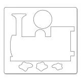 Sizzix Bigz Die - Train Engine