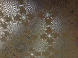 Naturkarton 50x70 220g Ornament silber gl�nzend