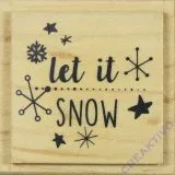 Stempel Let it snow