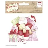 Clear Stamp Special delivery - Snoozing Santa
