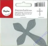 Stanzschablone Modern Cross