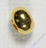 Rockstars Metall-Perle 8mm gold