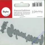 Stanzschablone Zum Geburtstag